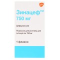 Зинацеф порошок для р-ну д/ін. по 750 мг №1 у флак.