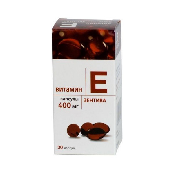 Вітамін Е 400-Санофі капсули м’як. по 400 мг №30 у флак.