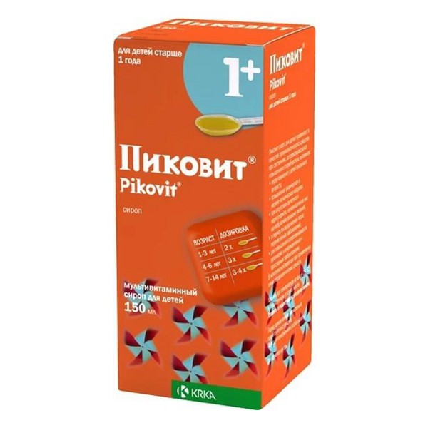 Піковіт сироп по 150 мл у флак.