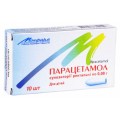 Парацетамол супозиторії рект. по 0.08 г №10 у стрип.