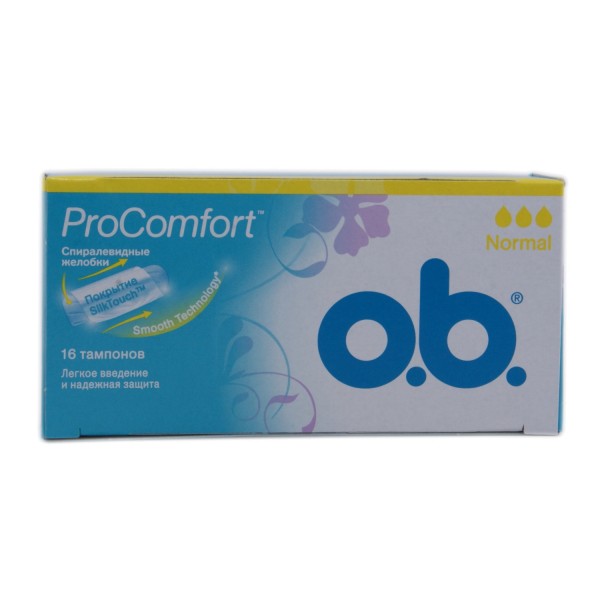 Тампони гігієнічні o.b. ProComfort Normal, 16 штук