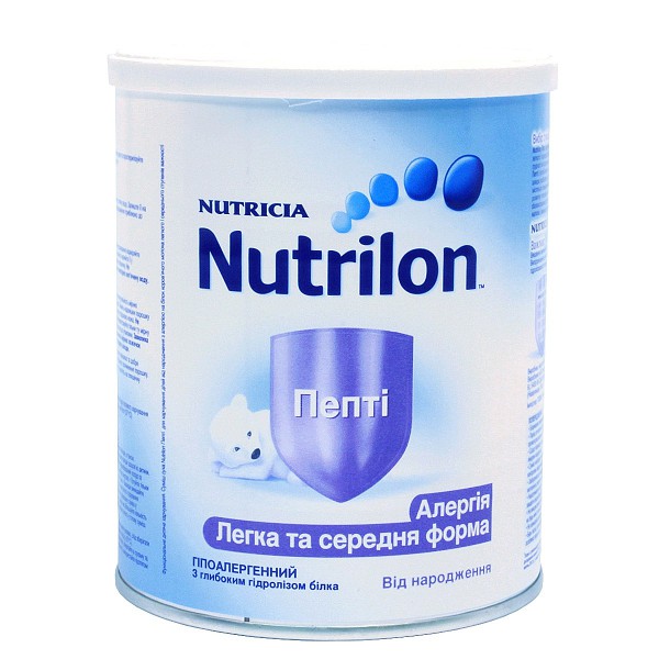 Суха молочна суміш Nutrilon Пепті для харчування дітей від народження, 400 г