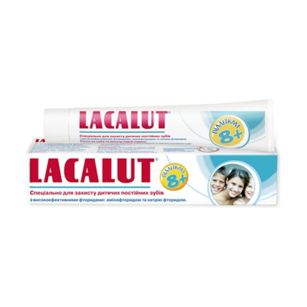 Зубна паста Lacalut Teens, від 8 років, 50 мл