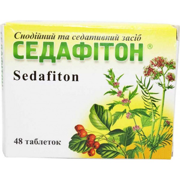 Седафітон таблетки №48 (12х4)