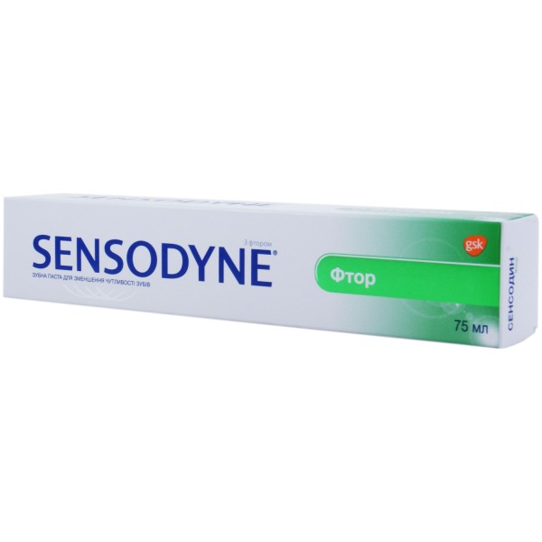 Зубна паста Sensodyne Фтор, 75 мл