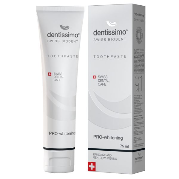 Зубна паста Dentissimo Pro-Whitening, 75 мл