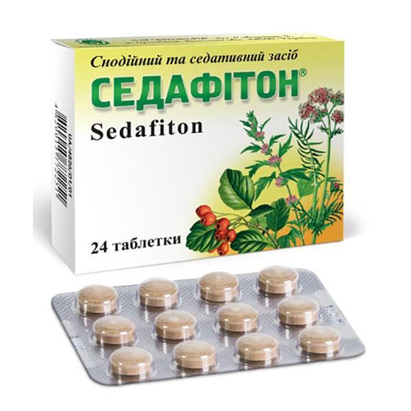 Седафітон таблетки №24 (12х2)