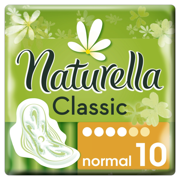 Прокладки гігієнічні Naturella Classic Normal, 4 краплі, 10 штук