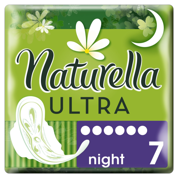 Прокладки гігієнічні Naturella Ultra Night, 6 крапель, 7 штук