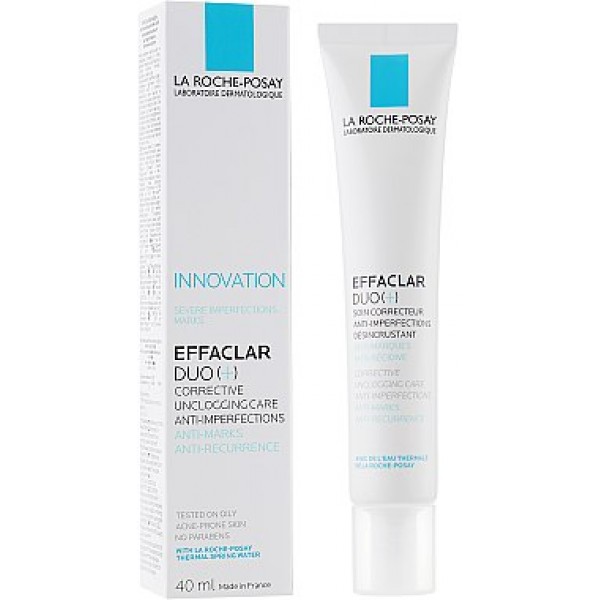 Засіб для обличчя La Roche-Posay Effaclar Duo+ коригуючий, комлексної дії для жирної та проблемної ш