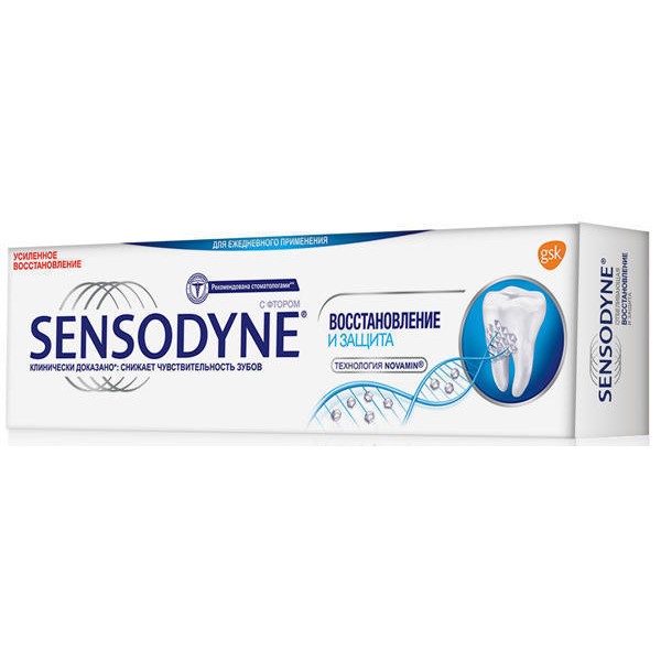 Зубна паста Sensodyne Відновлення та Захист, 75 мл