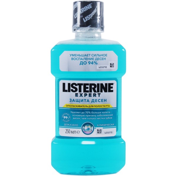 Ополіскувач для порожнини рота Listerine Expert Захист ясен, 250 мл