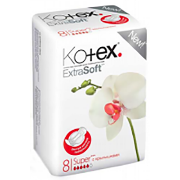 KOTEX Extra Soft Super N8