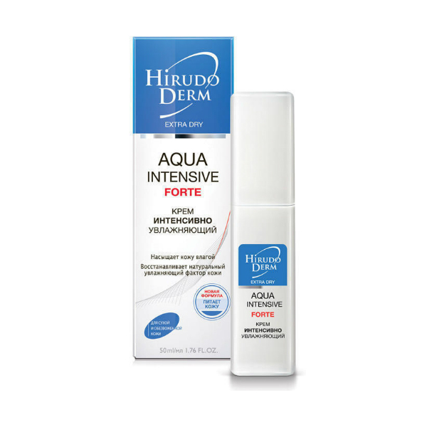 Крем Hirudo Derm Extra Dry Aqua Intensive Forte інтенсивно зволожуючий, 50 мл