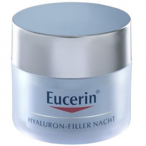 Крем нічний Eucerin Hyaluron-Filler проти зморшок для всіх типів шкіри, 50 мл