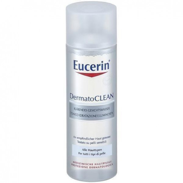 Тонік Eucerin DermatoClean очищуючий, для всіх типів шкіри, 200 мл