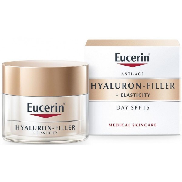 Крем денний Eucerin Hyaluron-Filler+Elasticity для біоревіталізації і підвищення пружності шкіри, SP