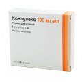 Конвулекс розчин д/ін. 100 мг/мл по 5 мл №5 в амп.