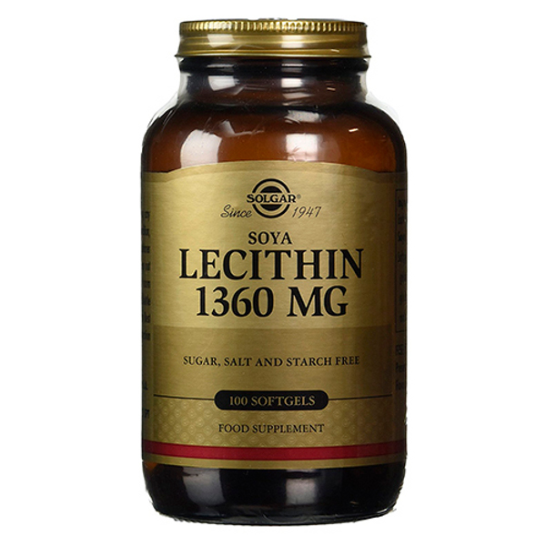 Solgar Лецитин соєвий натуральний, 100 капсул
