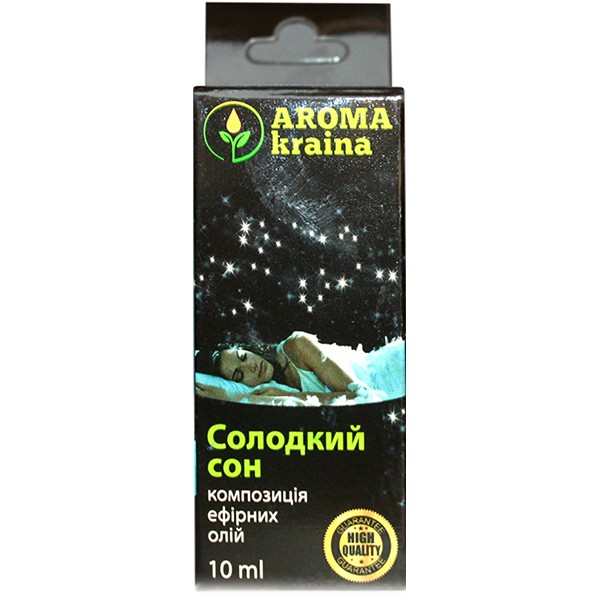 Композиція ефірних олій Aroma kraina Солодкий сон, 10 мл