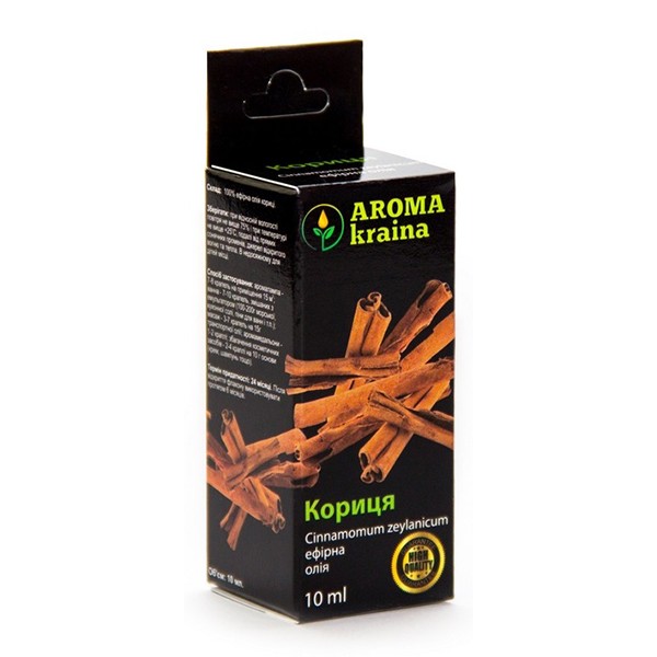 Олія ефірна Aroma kraina Кориця, 10 мл