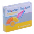 Гексорал лорсепт зі смаком меду та лимона льодяники №8 (4х2)