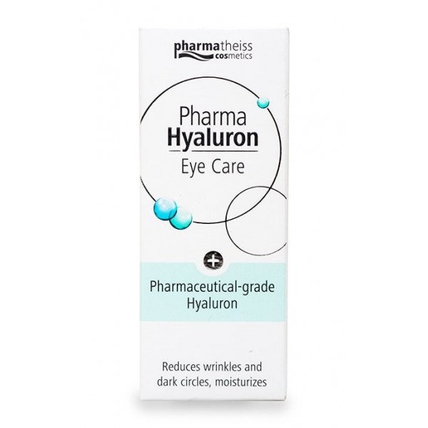 Крем для контуру очей Pharma Hyaluron антивіковий, з гіалуроном, 15 мл