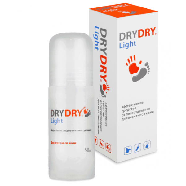 Ддезодорант Dry Dry Light, 50 мл