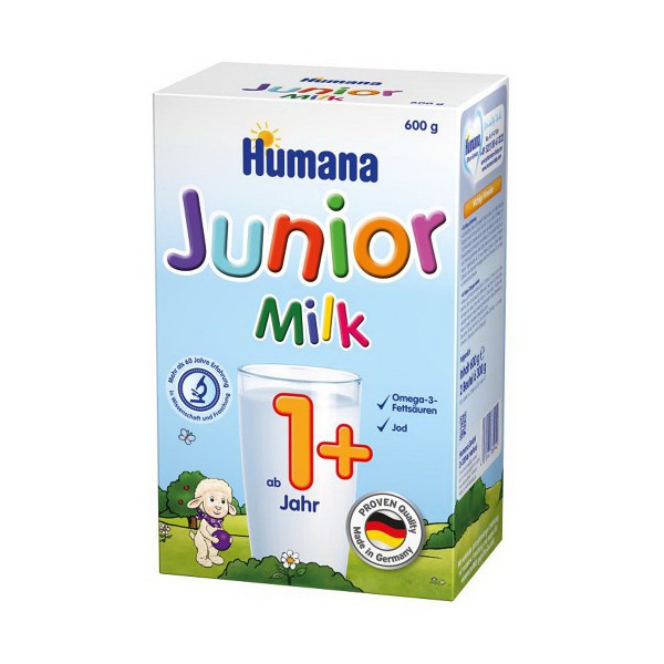 Суха молочна суміш Humana Junior Розчинне молочко для дітей з 12 місяців і старше, 600 г