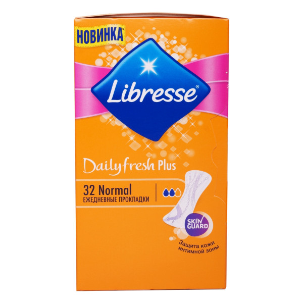 Libresse Daily Fresh Plus Normal 32 шт