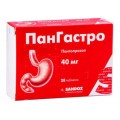 Пангастро таблетки гастрорезист. по 40 мг №28 (7х4)