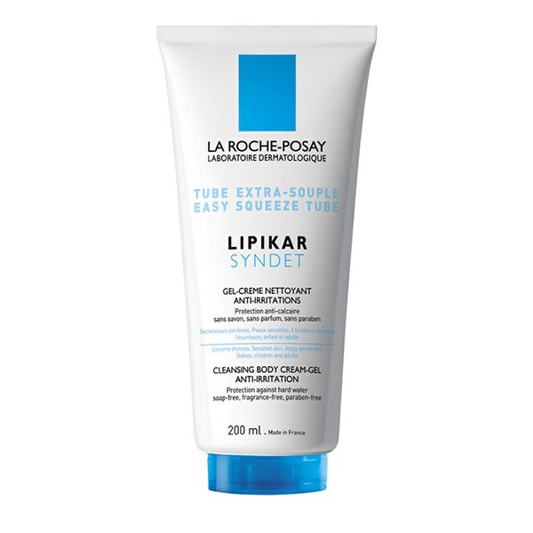 Крем-гель для обличчя і тіла La Roche-Posay Lipikar Syndet AP+ очищующий, для дуже сухої шкіри, 200