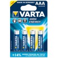 Батарейка VARTA HIGH Energy AAA BLI 4