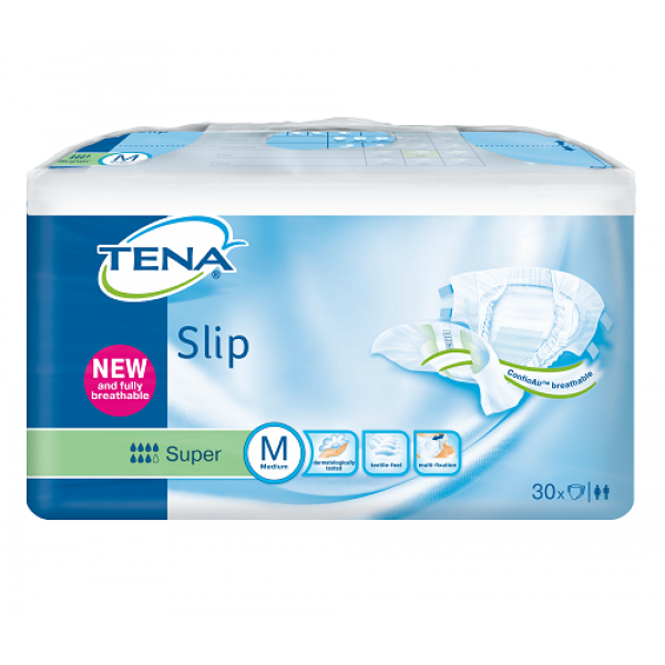 Підгузки для дорослих Tena Slip Super Medium, 30 штук
