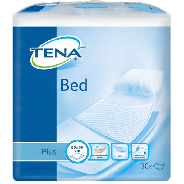 Пелюшки вбираючі Tena Bed Plus 60 x 90 см, 30 штук