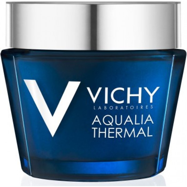 Vichy Aqualia Thermal Крем-гель нічний для глибокого зволоження, усуває ознаки втоми, 75 мл