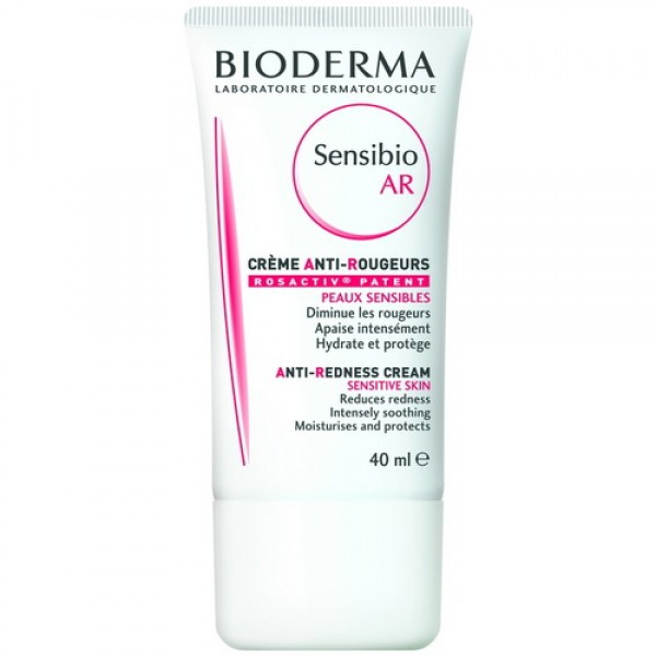 Крем Bioderma Sensibio AR для обличчя для проблемної чутливої шкіри, з розацеа, 40 мл