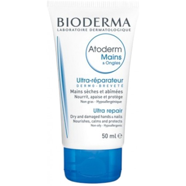 Крем для рук Bioderma Atoderm для сухої шкіри, 50 мл