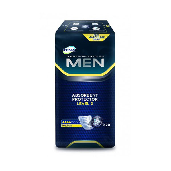 Прокладки урологічні для чоловіків Tena Men (Medium Level 2), 20 штук