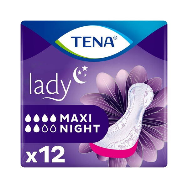 Прокладки урологічні Tena Lady Maxi Night, 12 штук