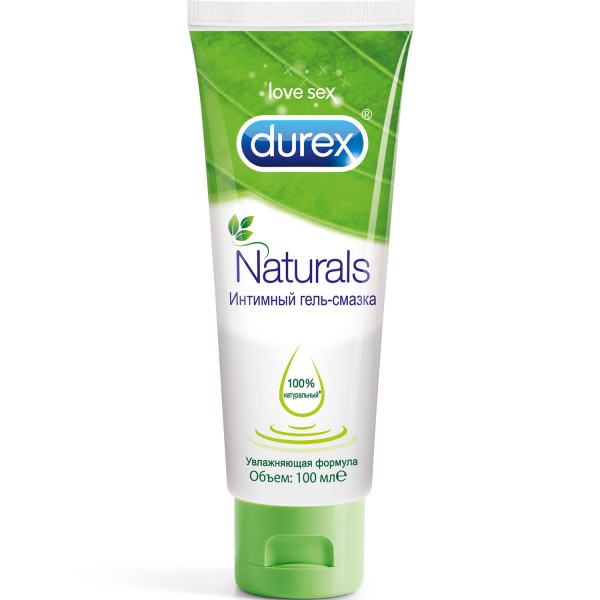 Гель-змазка інтимна Durex Naturals, 100 мл