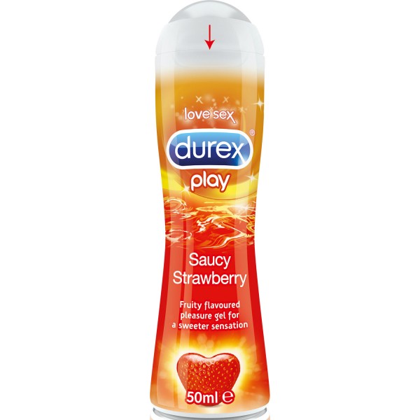 Гель-змазка інтимна Durex Play Saucy Strawberry, 50 мл