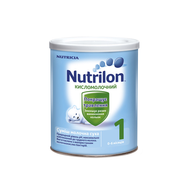 Суха молочна суміш Nutrilon Кисломолочний 1 для харчування дітей з 0 до 6 місяців, 400 г