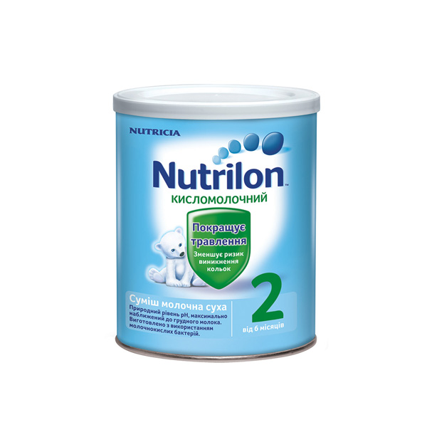 Суха молочна суміш Nutrilon Кисломолочний 2 для харчування дітей від 6 до 12 місяців, 400 г