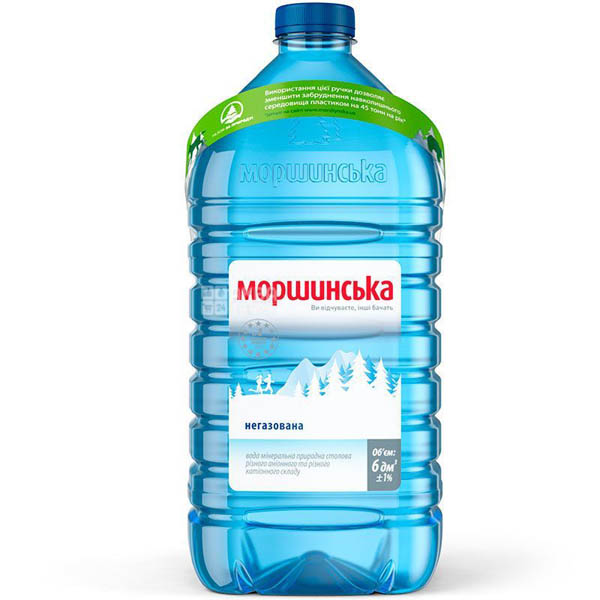 Вода мінеральна Моршинська негазована, 6 л