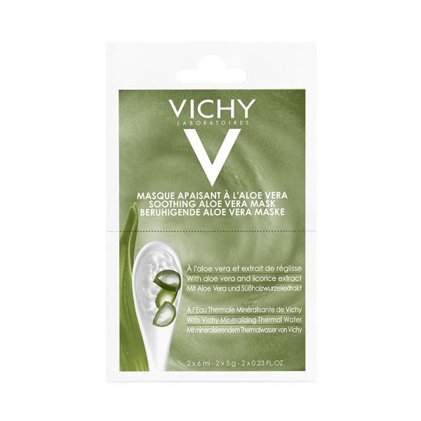 Маска Vichy Purete Thermale заспокійлива, з алое для шкіри обличчя, схильної до сухості, стягнутості