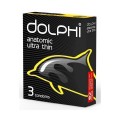 Презервативи Dolphi Анатомічні надтонкі, 3 штуки