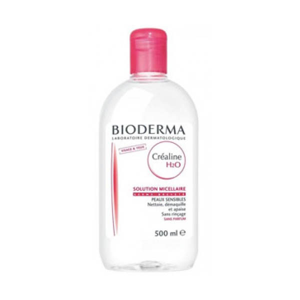 Лосьйон міцелярний Bioderma Sensibio Н2О для обличчя, для чутливої шкіри, 500 мл