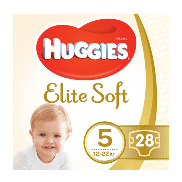 HUGGIES Elite Soft підгуз. jumbo 5 28x4