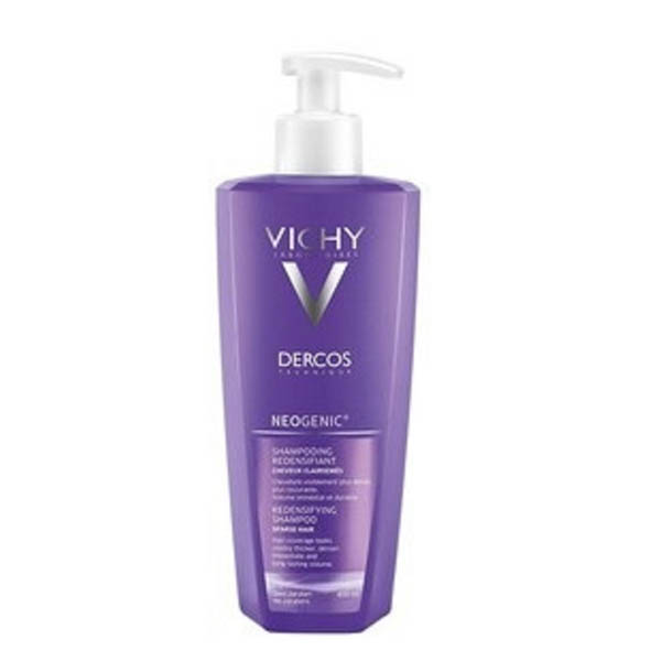 Шампунь Vichy Dercos Neogenic зміцнюючий, з стемокседіном для збільшення густоти волосся, 400 мл